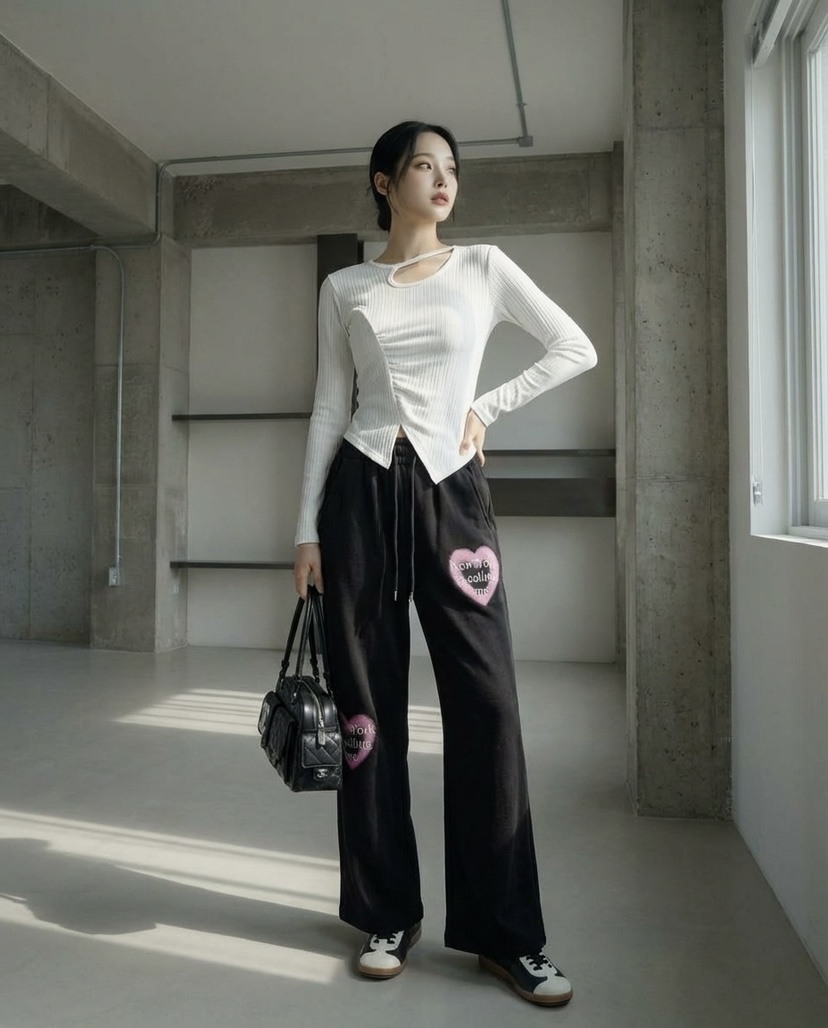 바츠韓國直郵女裝新品人氣真品26春夏時尚熱賣職業休閑褲Vatz休閑褲