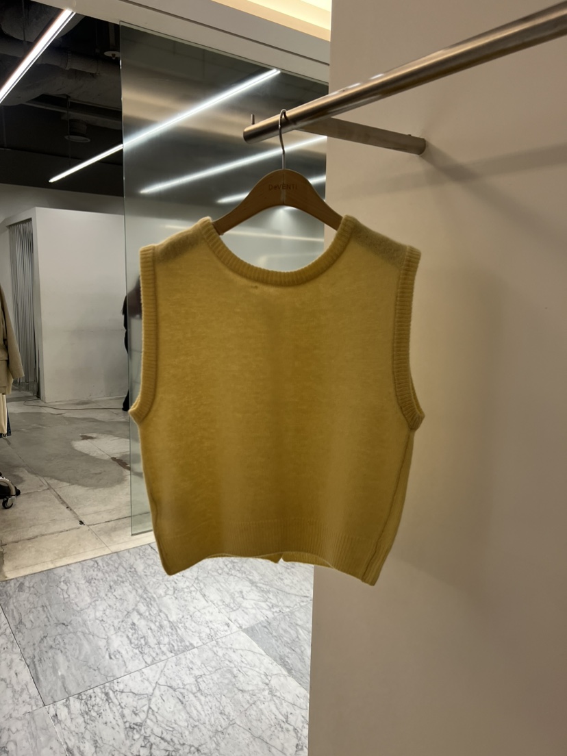 DE VENTI東大門代購女裝新款職業休閑熱賣時尚人氣26春夏馬甲DE VENTI馬甲