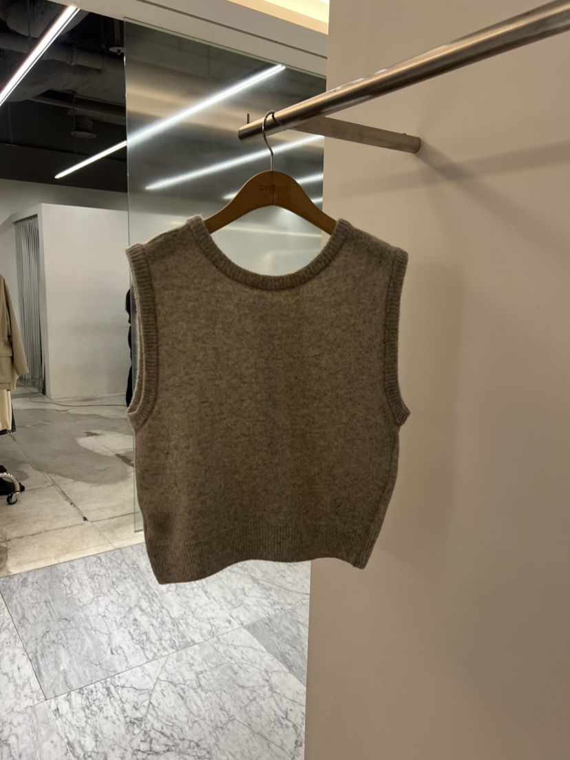 DE VENTI東大門代購女裝新款職業休閑熱賣時尚人氣26春夏馬甲DE VENTI馬甲