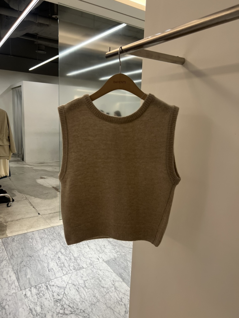 DE VENTI東大門代購女裝新款職業休閑熱賣時尚人氣26春夏馬甲DE VENTI馬甲