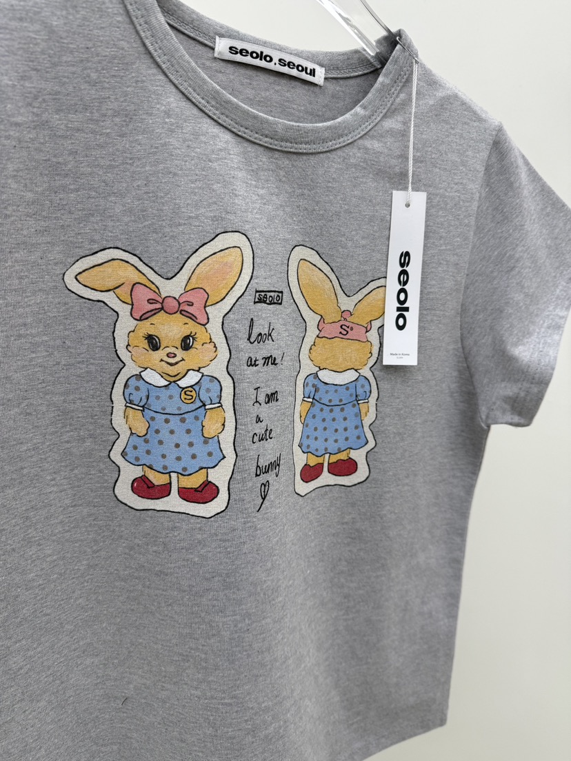 SEOLO東大門代購女裝新品休閑26春夏熱賣真品時尚人氣T恤Seolo seoulT恤