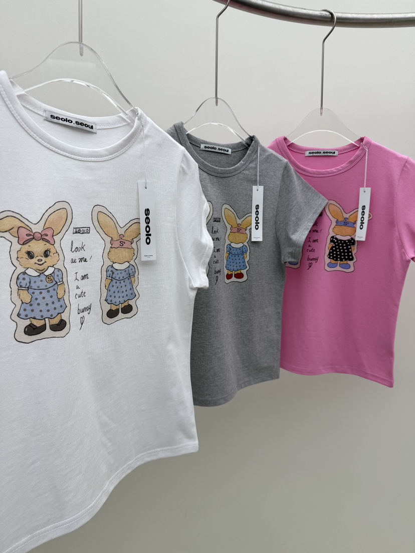 SEOLO東大門代購女裝新品休閑26春夏熱賣真品時尚人氣T恤Seolo seoulT恤