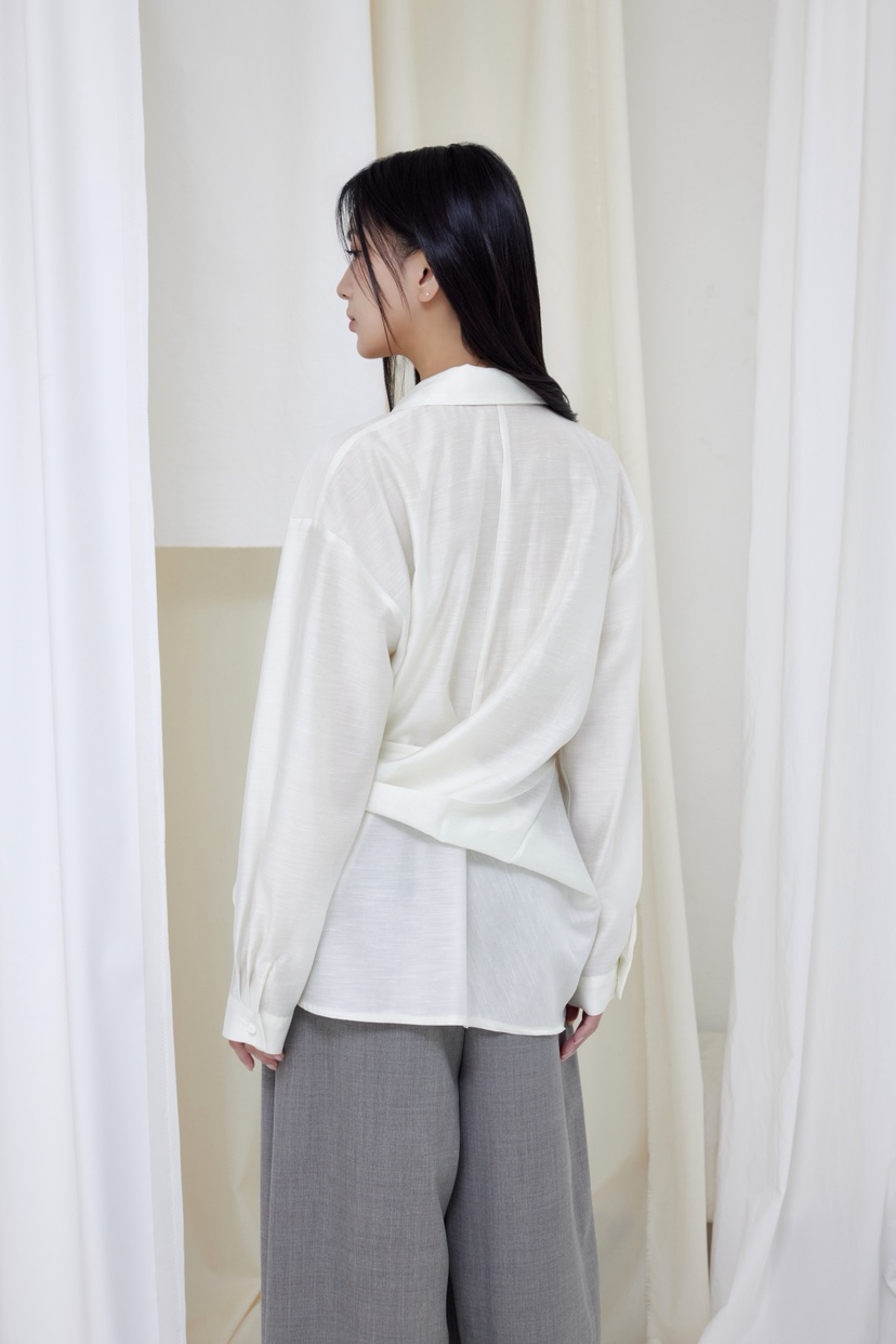 LE-PPL東大門直郵女裝新款職業休閑人氣熱賣26春夏襯衫蕾絲衫LE-PPL襯衫/蕾絲衫