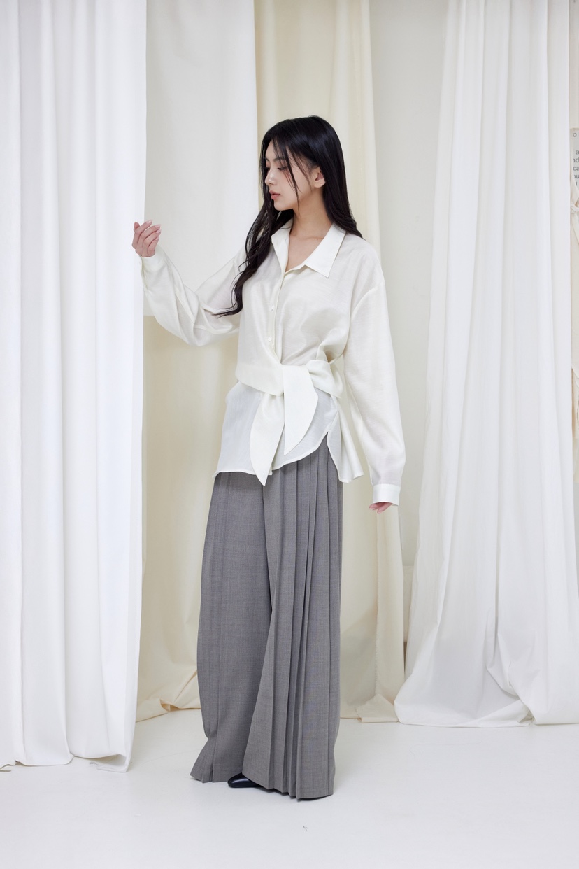 LE-PPL東大門直郵女裝新款職業休閑人氣熱賣26春夏襯衫蕾絲衫LE-PPL襯衫/蕾絲衫