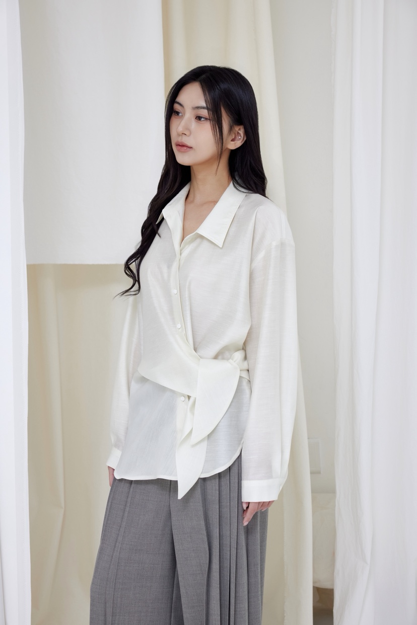 LE-PPL東大門直郵女裝新款職業休閑人氣熱賣26春夏襯衫蕾絲衫LE-PPL襯衫/蕾絲衫