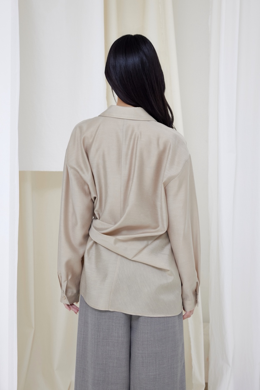 LE-PPL東大門直郵女裝新款職業休閑人氣熱賣26春夏襯衫蕾絲衫LE-PPL襯衫/蕾絲衫