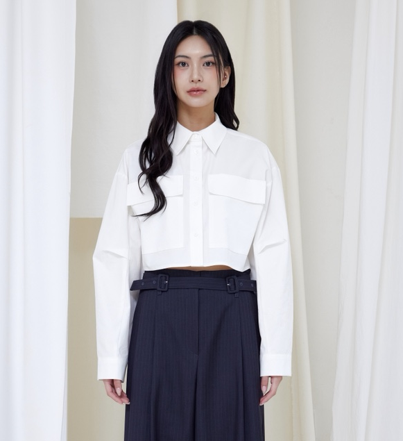 LE-PPL東大門代購女裝新款職業26春夏休閑熱賣襯衫蕾絲衫LE-PPL襯衫/蕾絲衫圖色1