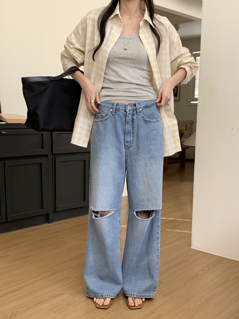 WOOD東大門實拍女裝新品人氣真品時尚熱賣休閑職業吊帶背心WOOD吊帶/背心