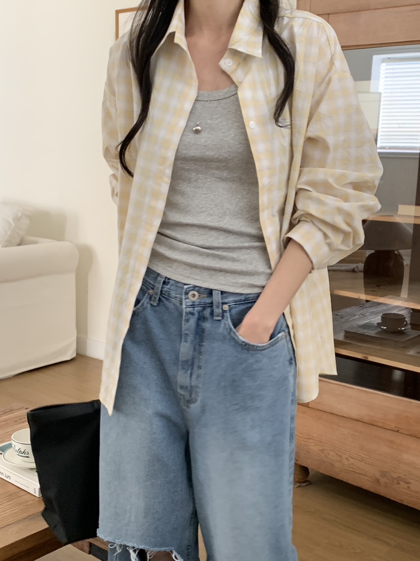 WOOD東大門實拍女裝新品人氣真品時尚熱賣休閑職業吊帶背心WOOD吊帶/背心