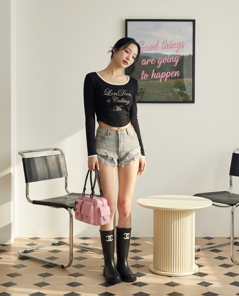 바츠東大門直郵女士新款時尚休閑26春夏真品推薦熱賣長袖T恤Vatz長袖T恤