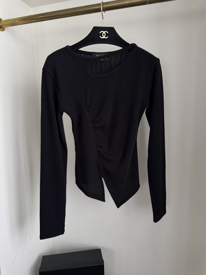 바츠東大門實拍女士新款職業時尚熱賣休閑推薦26春夏長袖T恤Vatz長袖T恤圖色1