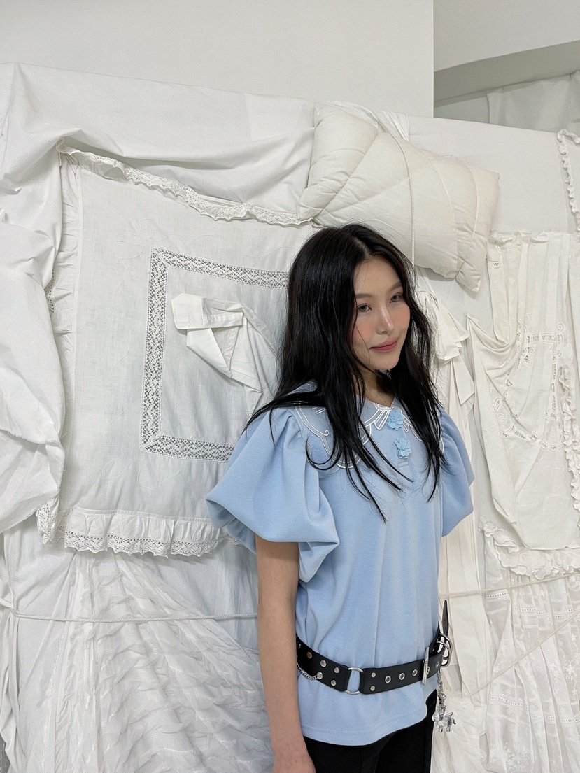 BOUTIQUE-L韓國代購女士新款時尚人氣休閑熱賣推薦真品T恤BOUTIQUE-LT恤