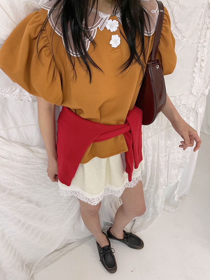 BOUTIQUE-L韓國代購女士新款時尚人氣休閑熱賣推薦真品T恤BOUTIQUE-LT恤