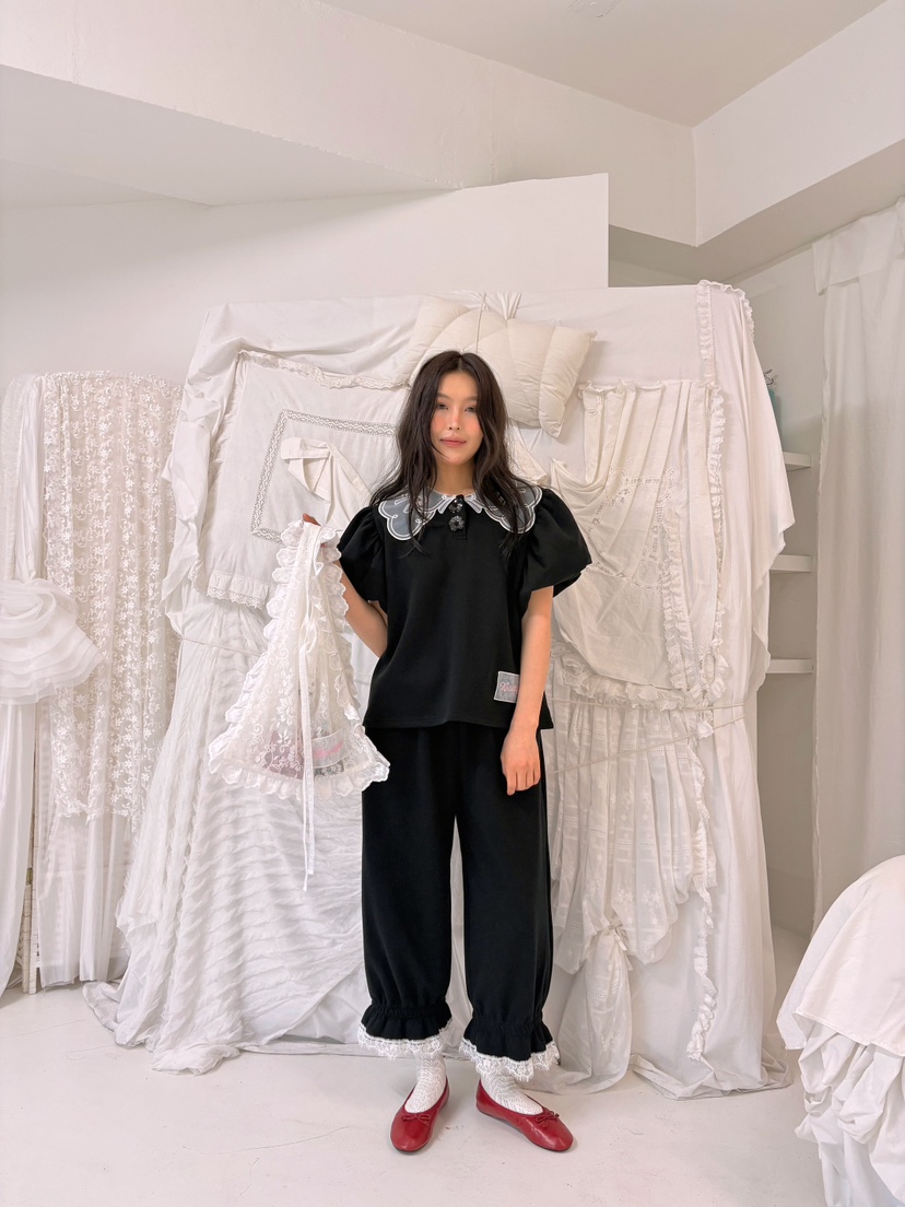 BOUTIQUE-L韓國代購女士新款時尚人氣休閑熱賣推薦真品T恤BOUTIQUE-LT恤