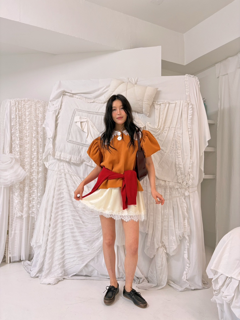 BOUTIQUE-L韓國代購女士新款時尚人氣休閑熱賣推薦真品T恤BOUTIQUE-LT恤