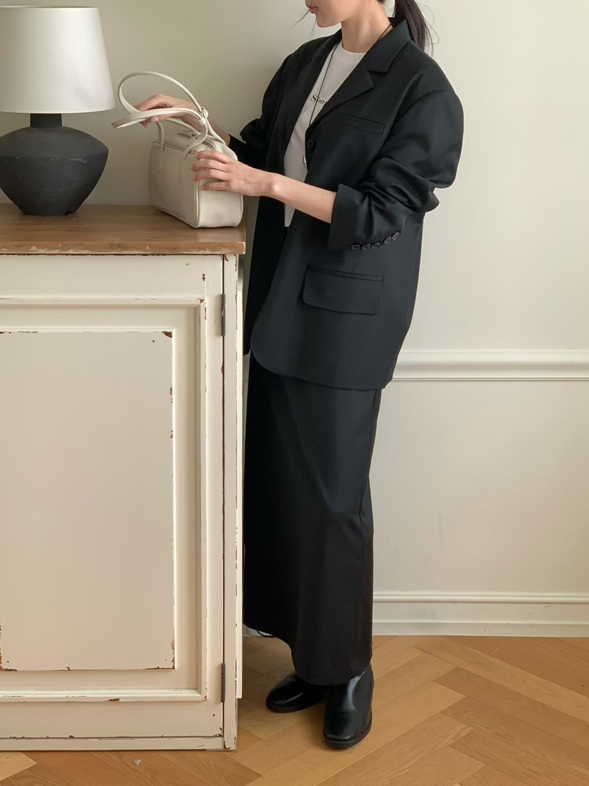 BINUS東大門代購女裝新款時尚真品推薦26春夏職業熱賣夾克BINUS夾克