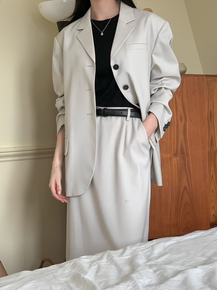 BINUS東大門代購女裝新款時尚真品推薦26春夏職業熱賣夾克BINUS夾克