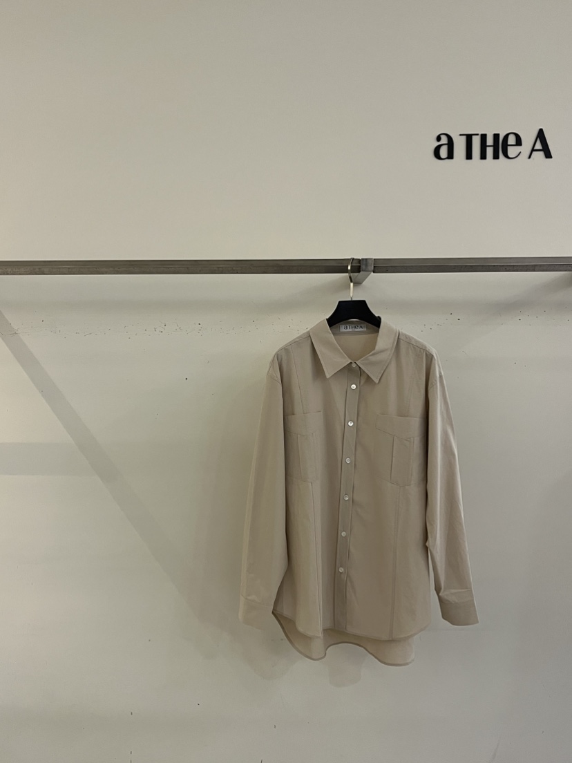 ATHEA東大門代購女裝新款休閑時尚人氣熱賣真品襯衫蕾絲衫ATHEA襯衫/蕾絲衫圖色2