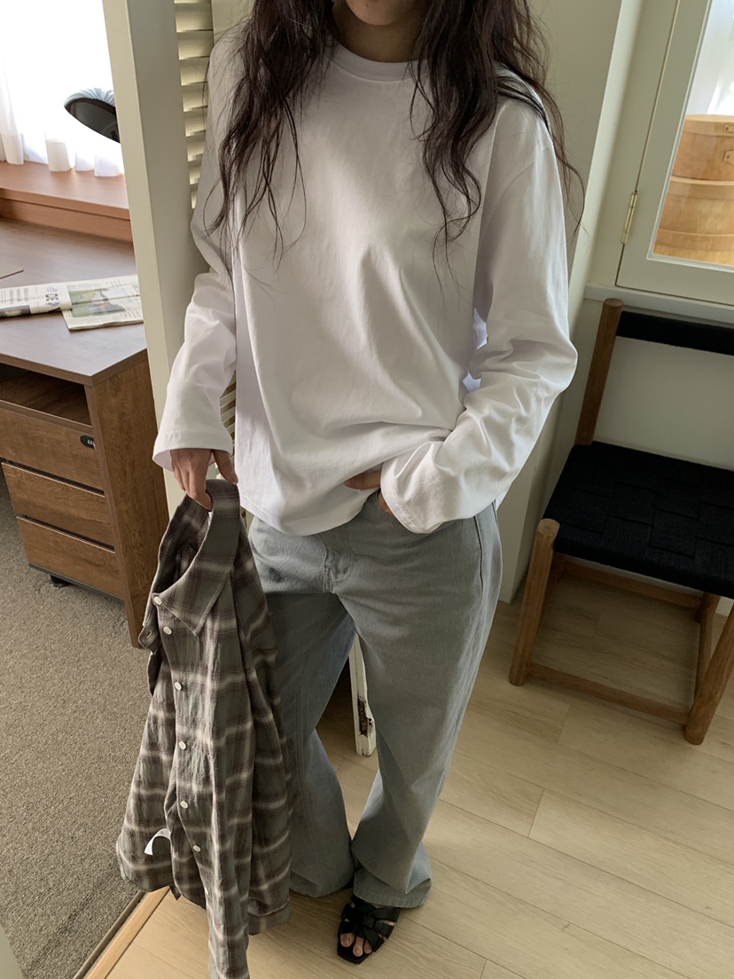 ATHEA東大門直郵女裝新品真品26春夏休閑推薦長袖T恤不含包ATHEA長袖T恤