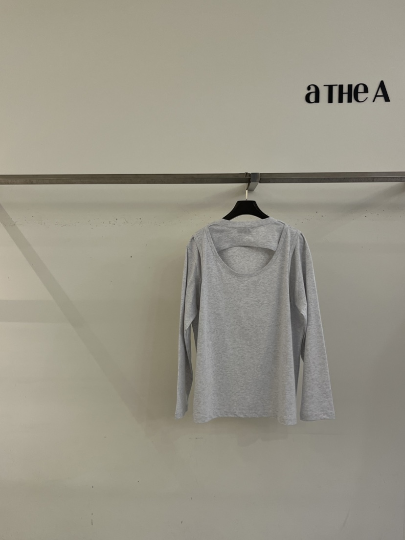 ATHEA東大門直郵女裝新品真品26春夏休閑推薦長袖T恤不含包ATHEA長袖T恤