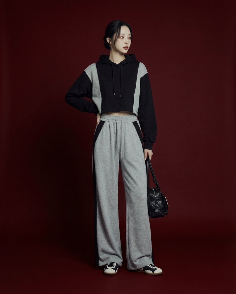 바츠東大門實拍女裝新款熱賣推薦時尚人氣真品26春夏休閑褲Vatz休閑褲