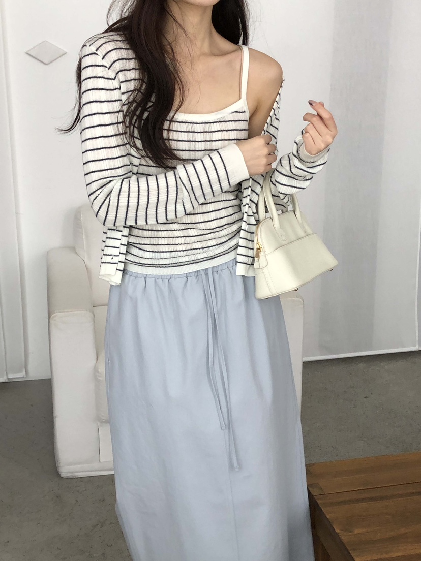 ATHEA韓國代購女裝新品人氣推薦職業26春夏休閑長裙不含腰帶ATHEA長裙