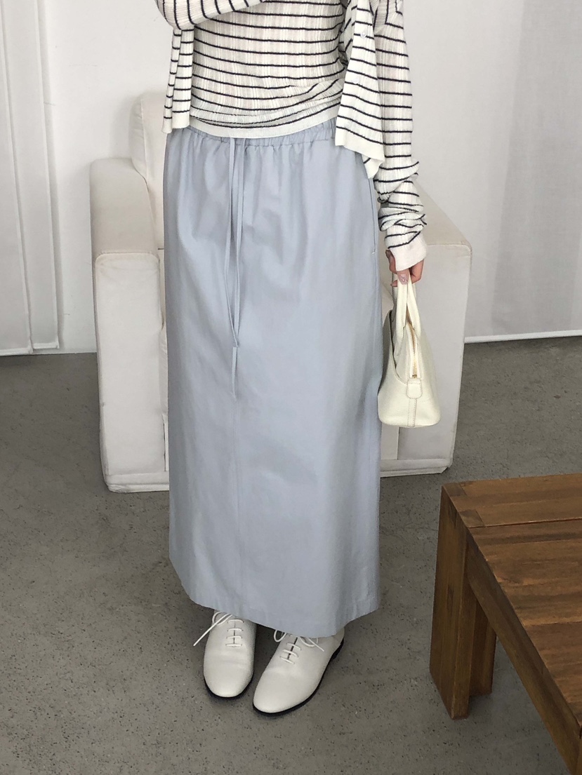 ATHEA韓國代購女裝新品人氣推薦職業26春夏休閑長裙不含腰帶ATHEA長裙