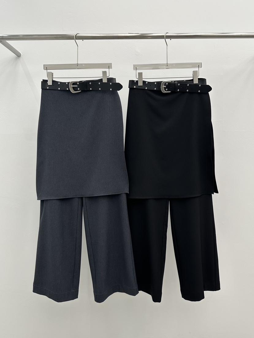 SEARE/PRETZEL東大門代購女士新品休閑時尚裙褲不含腰帶SEARE/PRETZEL裙褲