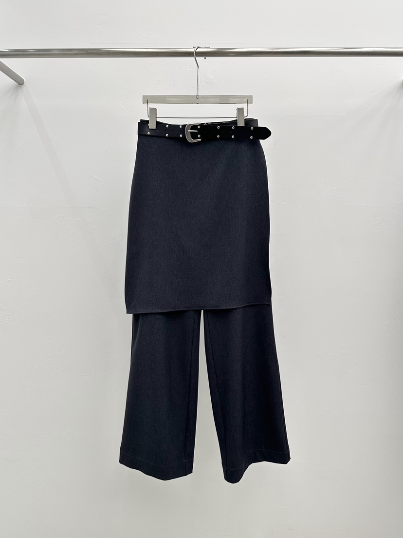 SEARE/PRETZEL東大門代購女士新品休閑時尚裙褲不含腰帶SEARE/PRETZEL裙褲圖色1