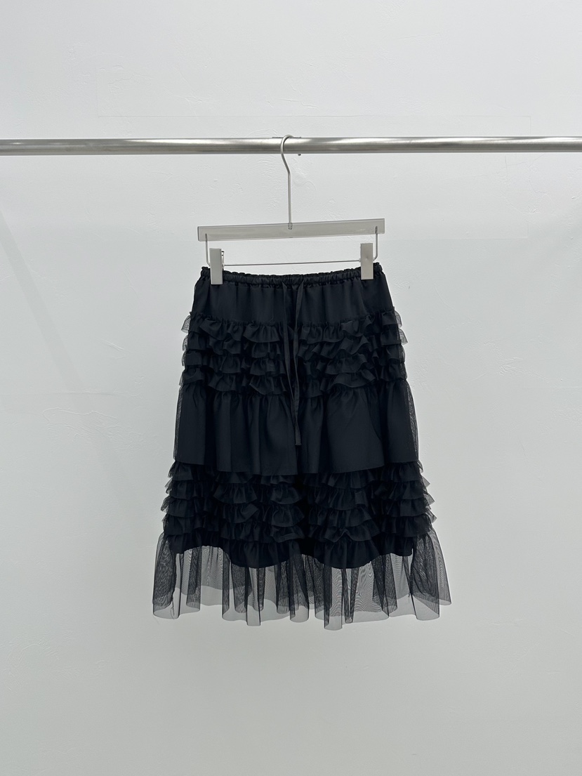 SEARE/PRETZEL韓國代購女士新款26春夏半身裙中短裙雪紡SEARE/PRETZEL半身裙/中短裙圖色3