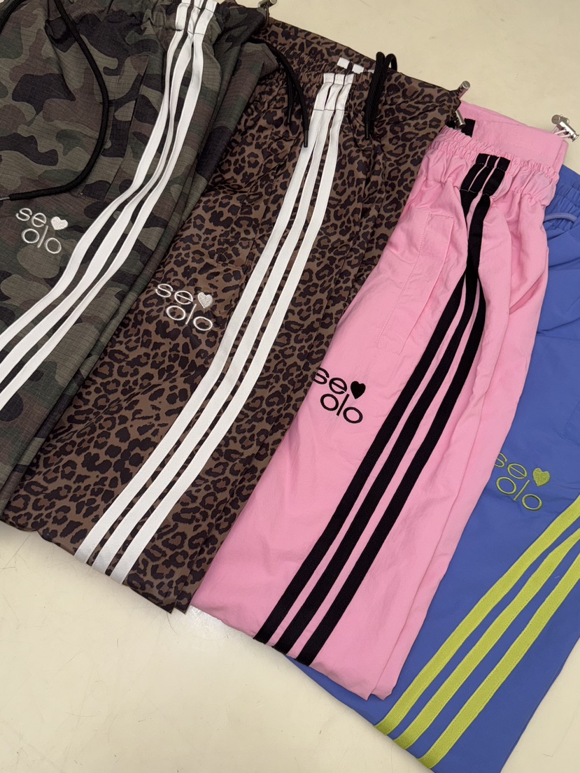 SEOLO東大門代購女裝新款休閑人氣真品職業推薦休閑褲尼龍Seolo seoul休閑褲