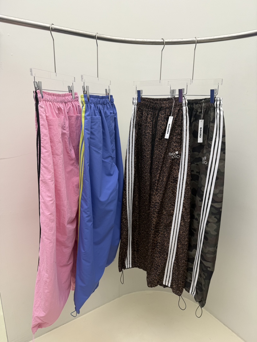 SEOLO東大門代購女裝新款休閑人氣真品職業推薦休閑褲尼龍Seolo seoul休閑褲