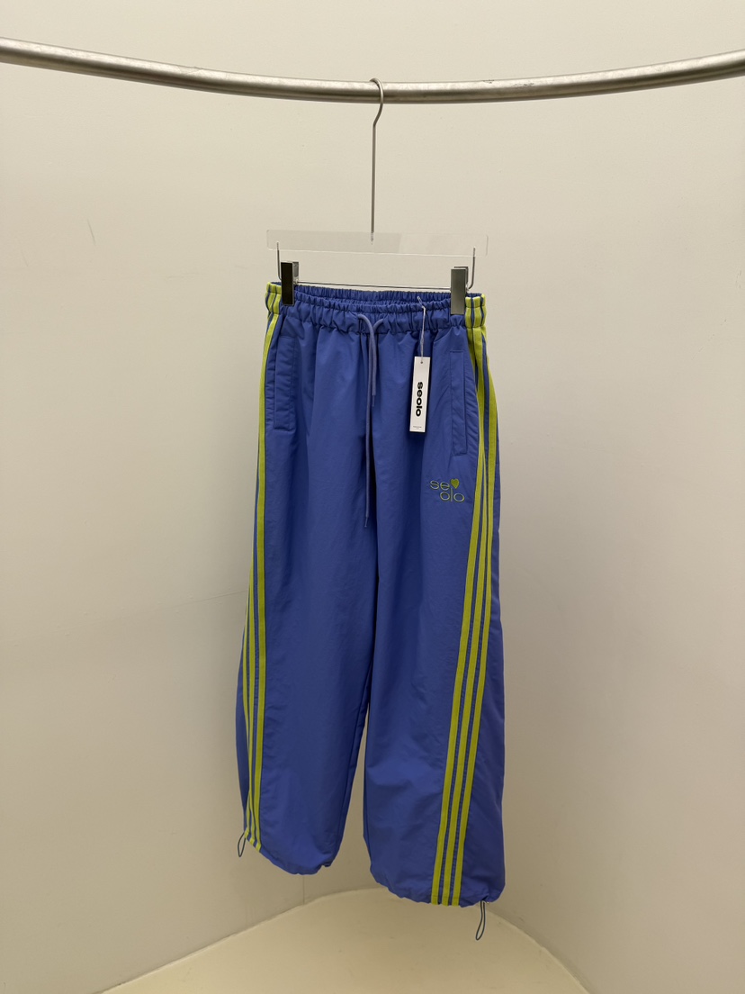 SEOLO東大門代購女裝新款休閑人氣真品職業推薦休閑褲尼龍Seolo seoul休閑褲