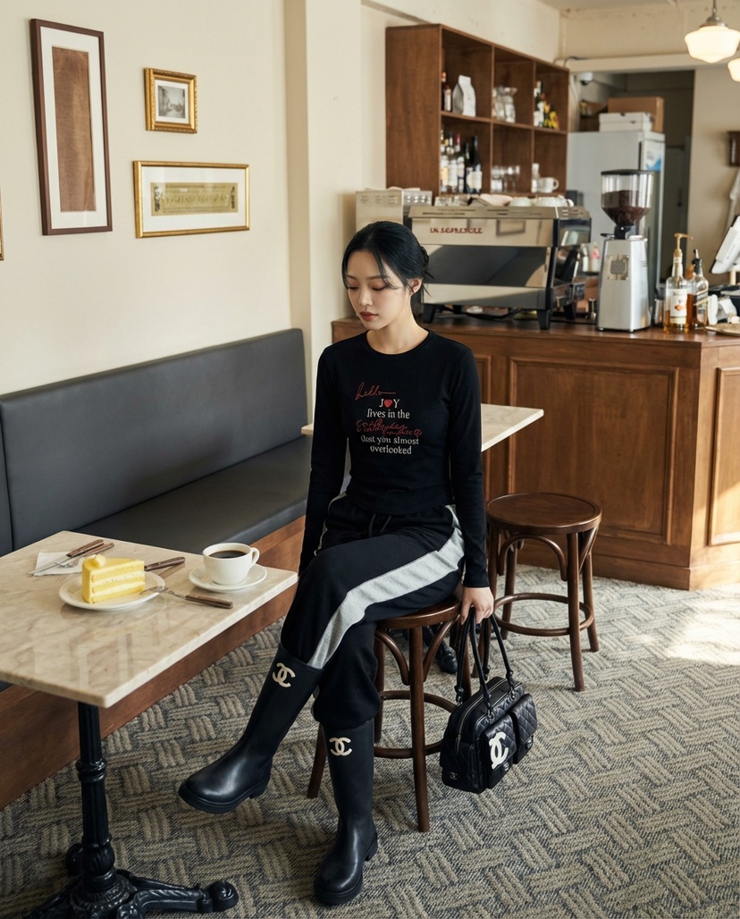 바츠東大門實拍女士新品休閑26春夏真品熱賣人氣職業長袖T恤Vatz長袖T恤