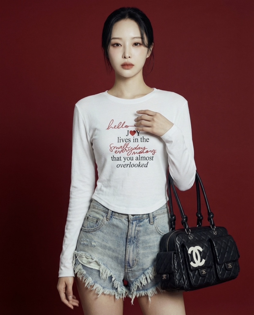 바츠東大門實拍女士新品休閑26春夏真品熱賣人氣職業長袖T恤Vatz長袖T恤