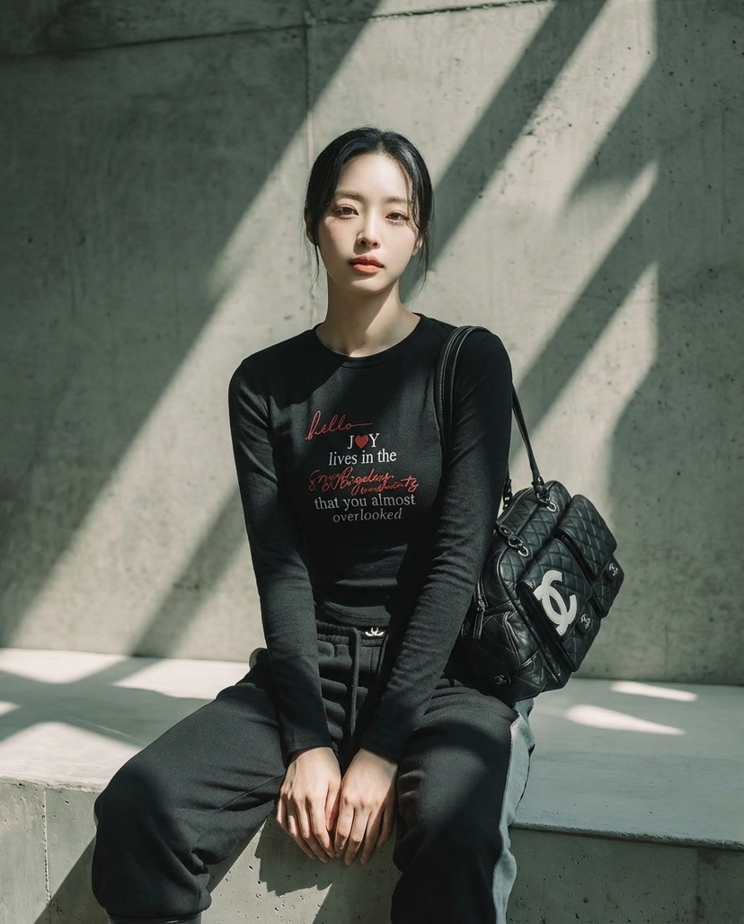 바츠東大門實拍女士新品休閑26春夏真品熱賣人氣職業長袖T恤Vatz長袖T恤