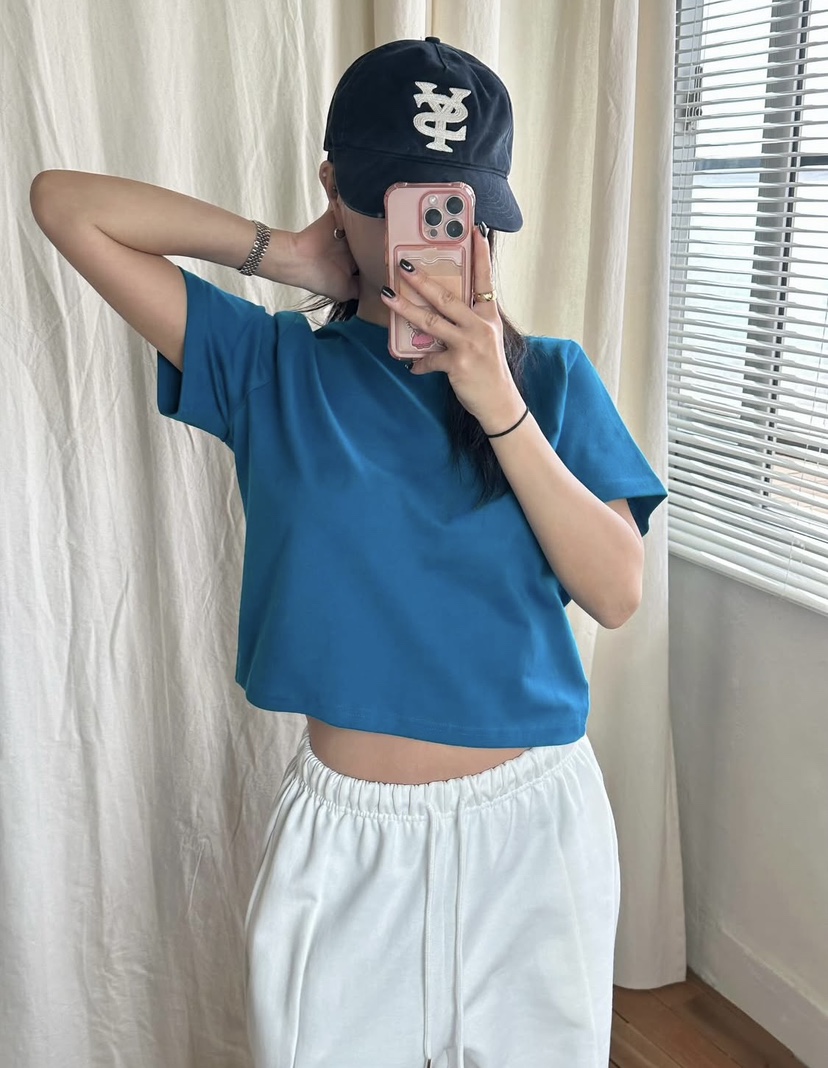 BYRING韓國代購女裝新品職業推薦人氣休閑26春夏熱賣時尚T恤BYRINGT恤圖色1