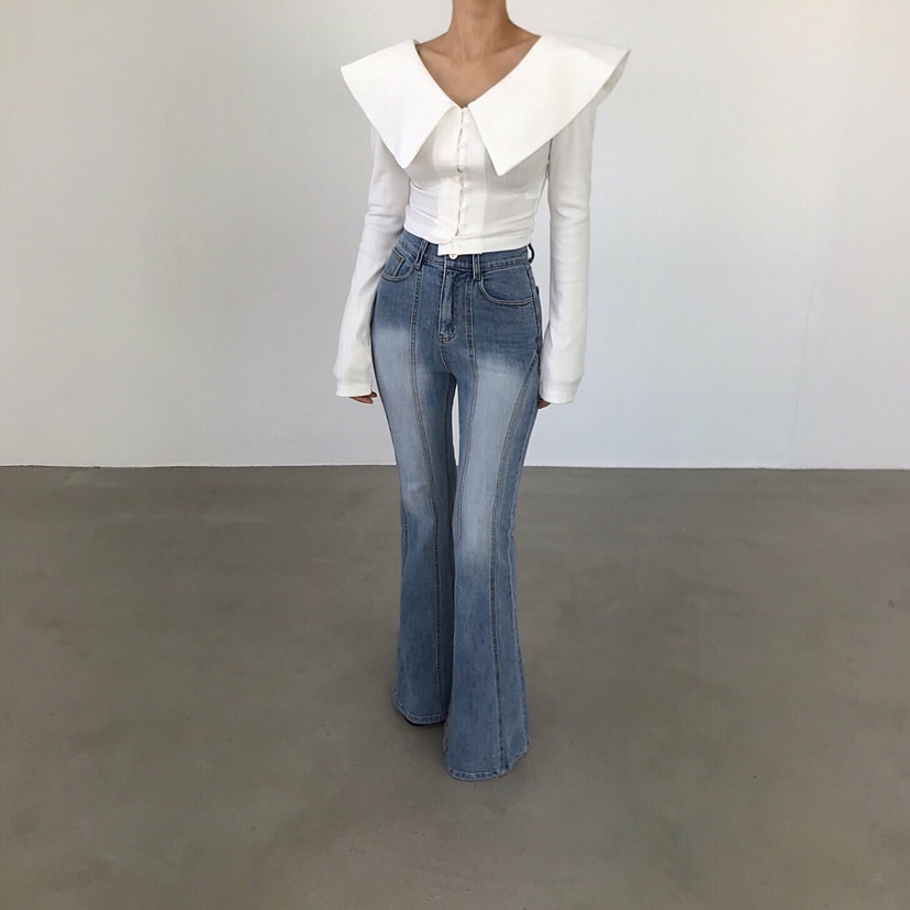 2TWO MOON東大門實拍女裝新款推薦人氣26春夏長袖T恤開衫2TWO MOON長袖T恤