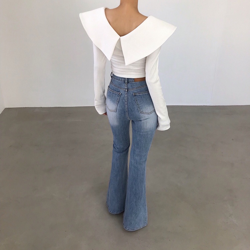 2TWO MOON東大門實拍女裝新款推薦人氣26春夏長袖T恤開衫2TWO MOON長袖T恤