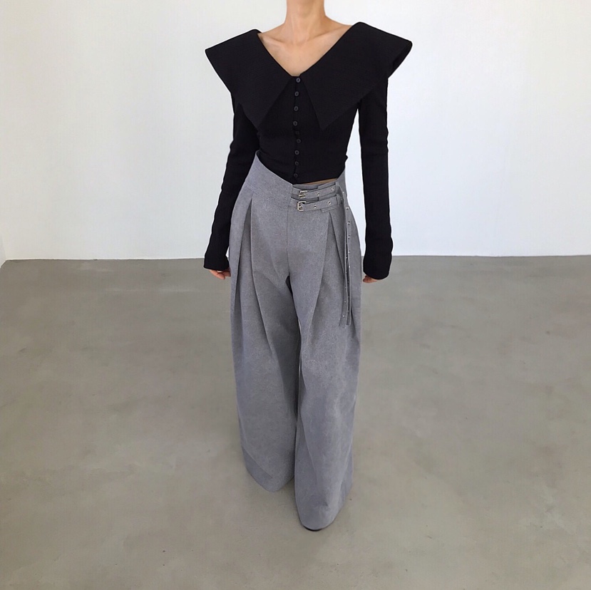 2TWO MOON東大門實拍女裝新款推薦人氣26春夏長袖T恤開衫2TWO MOON長袖T恤圖色1