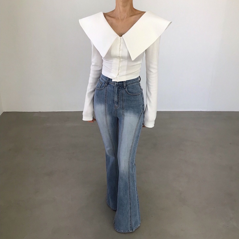 2TWO MOON東大門實拍女裝新款推薦人氣26春夏長袖T恤開衫2TWO MOON長袖T恤圖色2