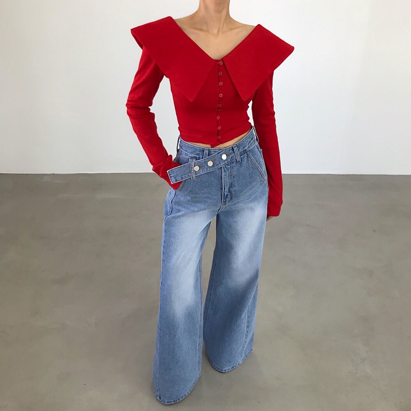 2TWO MOON東大門實拍女裝新款推薦人氣26春夏長袖T恤開衫2TWO MOON長袖T恤圖色3