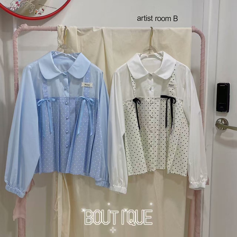 BOUTIQUE-L東大門實拍女裝新款時尚真品26春夏襯衫蕾絲衫BOUTIQUE-L襯衫/蕾絲衫