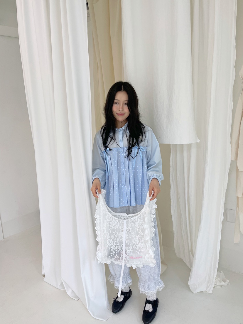 BOUTIQUE-L東大門實拍女裝新款時尚真品26春夏襯衫蕾絲衫BOUTIQUE-L襯衫/蕾絲衫