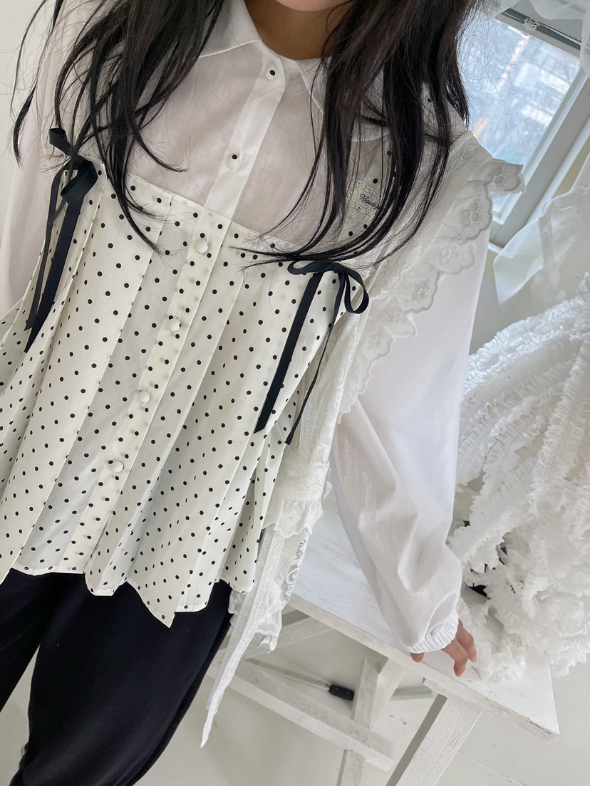 BOUTIQUE-L東大門實拍女裝新款時尚真品26春夏襯衫蕾絲衫BOUTIQUE-L襯衫/蕾絲衫