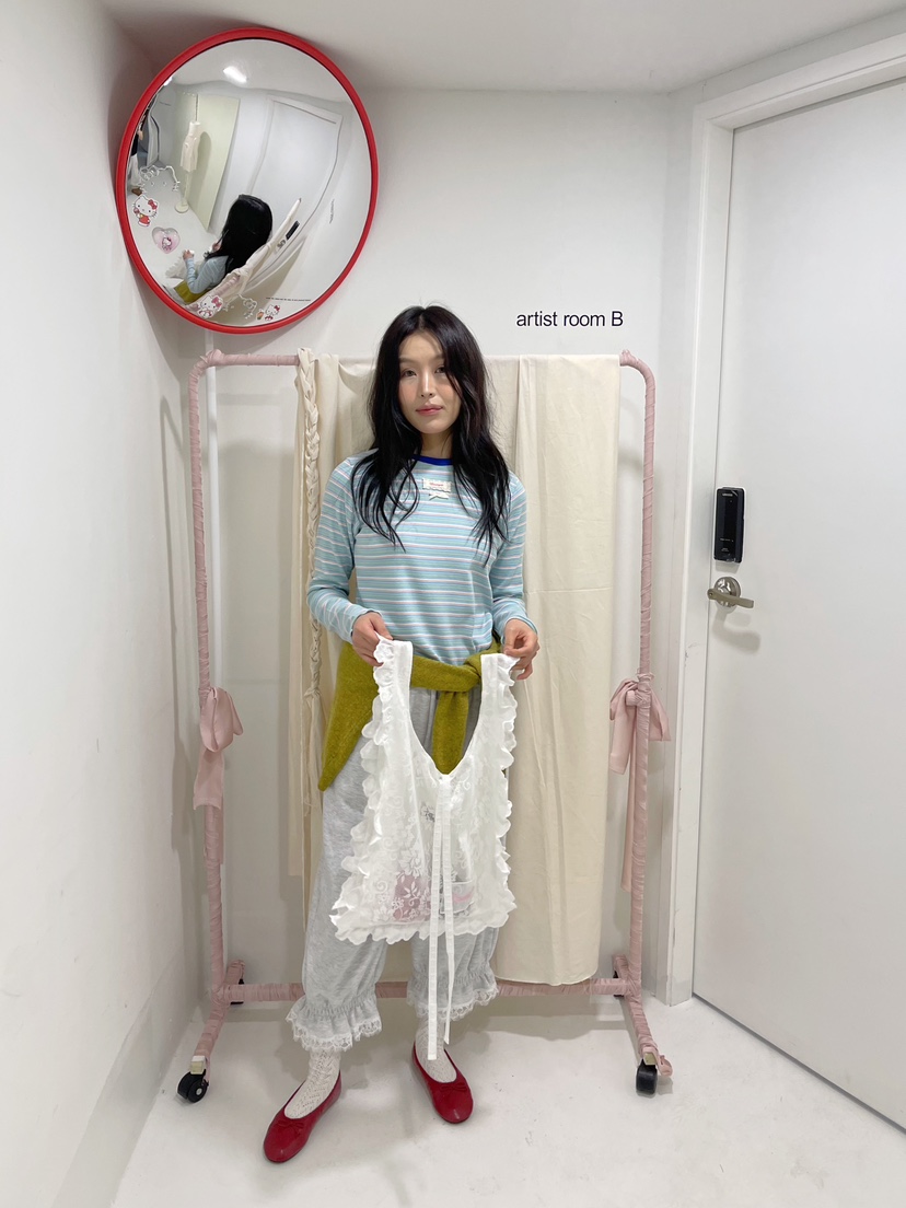 BOUTIQUE-L東大門實拍女士新品26春夏推薦真品人氣長袖T恤BOUTIQUE-L長袖T恤