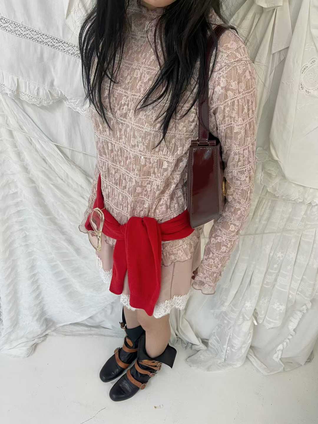 BOUTIQUE-L東大門直郵女士新品休閑職業時尚熱賣長袖T恤BOUTIQUE-L長袖T恤