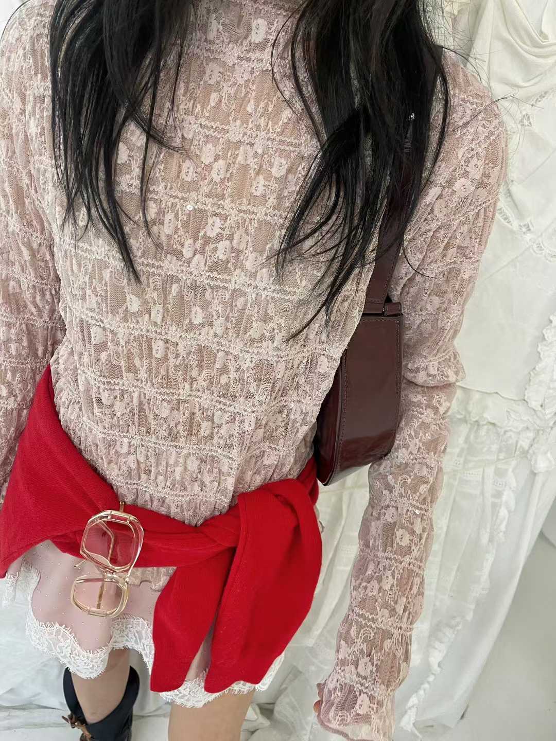 BOUTIQUE-L東大門直郵女士新品休閑職業時尚熱賣長袖T恤BOUTIQUE-L長袖T恤