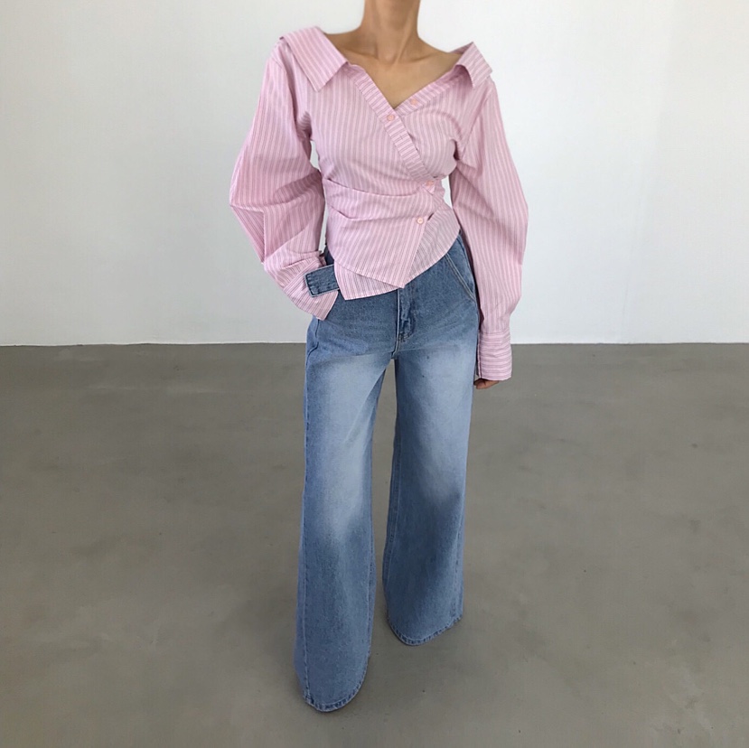 2TWO MOON韓國代購女士新品推薦真品時尚26春夏襯衫蕾絲衫2TWO MOON襯衫/蕾絲衫