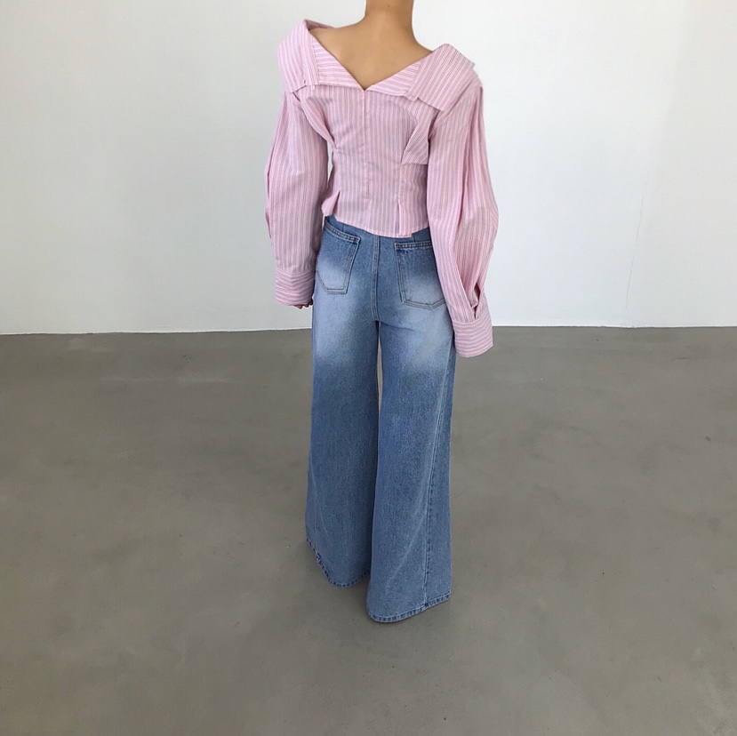 2TWO MOON韓國代購女士新品推薦真品時尚26春夏襯衫蕾絲衫2TWO MOON襯衫/蕾絲衫